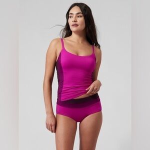 NWT! ATHLETA Pink & Purple Coastline Bra Cup Tankini - Multiple Sizes🧜‍♂️